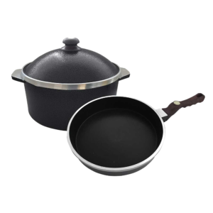 SET CACEROLA SARTEN Y TAPA 17300 LAURYFORTE