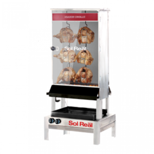 ASADOR CRIOLLO CHICO 6 POLLOS AC6P SOL REAL