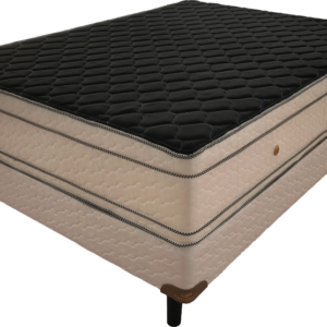 COLCHON Y SOMMIER 1.60X2.00 DE ESPUMA PLATINUM - Sueño Dorado
