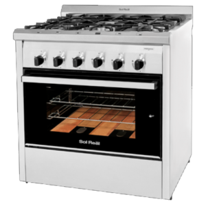 COCINA PROFESIONAL 5 HORNALLAS PUERTA CON VISOR 537 MGV SOL REAL