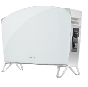 VITROCONVECTOR DOBLE VIDRIO 1500W BLANCO PE-BVC15B PEABODY