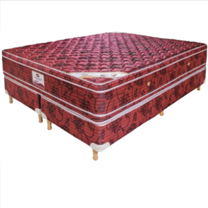 COLCHON Y SOMMIER 2.00X2.00 DE RESORTES PREMIUM - Sueño Dorado