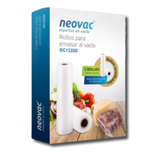 ROLLOS GOFRADOS PARA ENVASADO AL VACu00cdO RG15500 NEOVAC