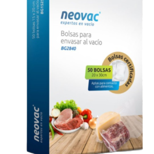 BOLSAS GOFRADAS PARA ENVASADO AL VACu00cdO BG2840 NEOVAC