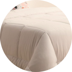 ACOLCHADO ORO LISO FULL NATURAL CASABLANCA