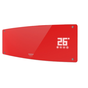 CALOVENTOR DIGITAL DE PARED UVC 2000W ROJO PE-CVU20R PEABODY