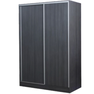 PLACARD 2 PUERTAS CORREDIZAS 1.40MTS S/ ESPEJO MURANO ANTRACITA 35234773 RICCHEZZE