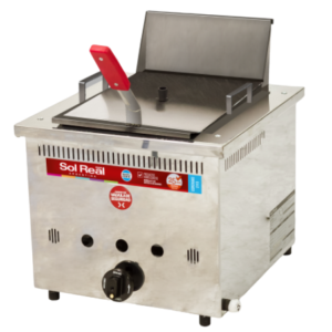 FREIDORA 7 LTS. DE MESA ACERO INOXIDABLE SOL REAL