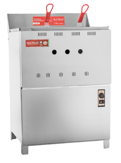 FREIDORA 33 LTS. ACERO INOXIDABLE AUTOMATICA SOL REAL