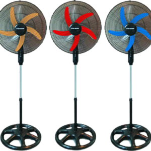 VENTILADOR PIE 21 ASPAS COLOR KEN BROWN