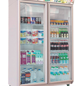 EXHIBIDORA VERTICAL 2 PUERTAS PREMIUM