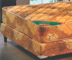 COLCHON Y SOMMIER 1.40X1.90X24 RESORTES - MaxiKing