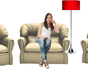 JUEGO DE SILLONES 2 CUERPOS + 2 DE 1 CUERPO COLLOR NATURAL