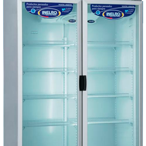 EXHIBIDORA VERTICAL 2 PUERTAS 980 LTS. INELRO Mod. MT-980