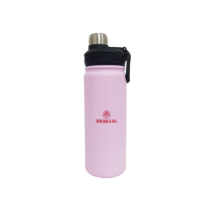 BOTELLA TERMICA 650ML ROSA TER-BOT650RS BROGAS