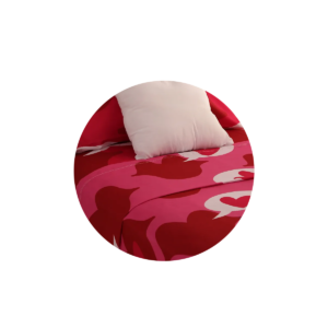 JUEGO SABANA 144 HILOS AGATHA BESOS TWIN CASABLANCA