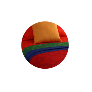 JUEGO SABANA 144 HILOS AGATHA COLORIDO TWIN CASABLANCA