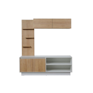 CENTRO DE ENTRETENIMIENTO CALABRIA 1.62 HICKORY/BLANCO 35532456 RICCHEZZE