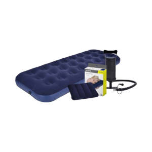 SET COLCHON INFLABLE INDIVIDUAL + ALMOHADA + INFLADOR 20505 AVENLI