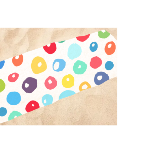 TOALLON PLAYERO CRAZY 5270 CASABLANCA