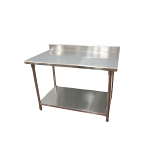 MESADA DE TRABAJO 1.60M ACERO INOXIDABLE MORETTI