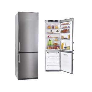 HELADERA CON FREEZER 358LTS ACERO KHGA40/9 KOHINOOR