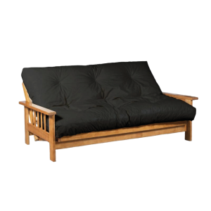 FUTON 3 CUERPOS MIEL Y NEGRO OTES2PMI/83 DE FRANCE