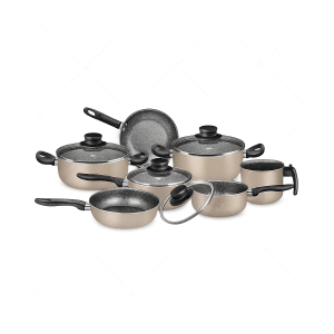 JUEGO DE BATERIA 7 PIEZAS MADRI CHAMPAGNE 3031 MTA