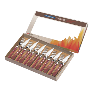 JUEGO DE CUBIERTOS 12 PIEZAS MADERA 21199/709 TRAMONTINA