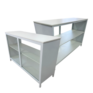 MOSTRADOR VITRINA 1.50MTS CON VIDRIO DM AIMARETTI