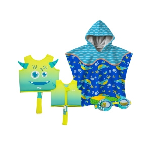 KIT ANTIPARRAS CHALECO PONCHO GREEN MIBI