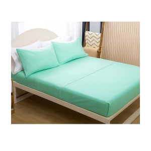 JUEGO SABANA 150 HILOS FULL AQUA CASABLANCA