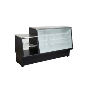 HELADERA MOSTRADOR VITRINA LINEA STANDARD NEGRA 1700E BESTCOLD