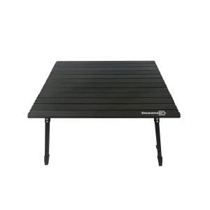MESA ALUMINIO PLEGABLE 70X70 BLACK 80345 DESCANSAR