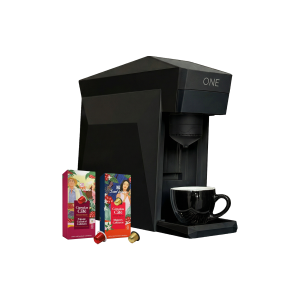 CAFETERA MULTI CAPSULA 4 EN 1 NEGRA ONE COFFEE CELL ONE