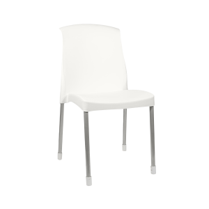 SILLA PLASTICA GALANA BLANCA 40001B QUALITY
