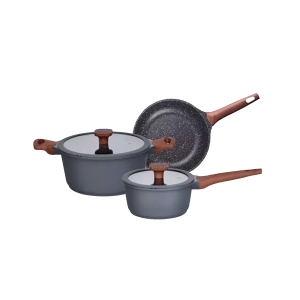 JUEGO DE BATERIA 3 PIEZAS ONIX NEGRO UT-1064 UTILE