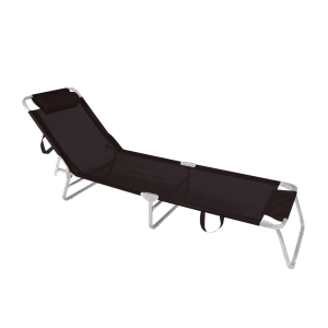 REPOSERA TUMBONA NEGRA 4 POSICIONES 2705 MOR