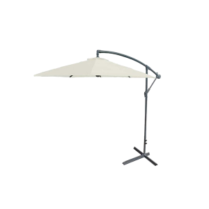 SOMBRILLA 2.70MTS BEIGE CAÑO ACERO GBGUB-003 LAURY