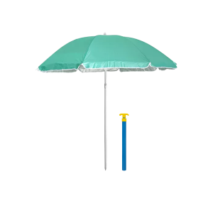 COMBO SOMBRILLA VERDE SACA ARENA 3687 BU2119-V LAURY