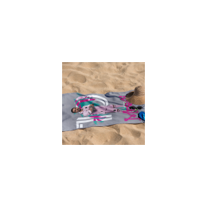 TOALLON PLAYERO PALMERA CASABLANCA