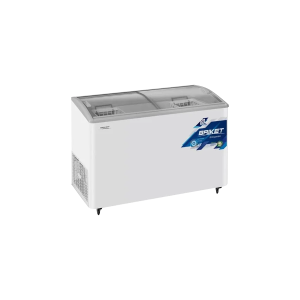 EXHIBIDORA HORIZONTAL VIDRIO CURVO FR3300 TVI BRIKET