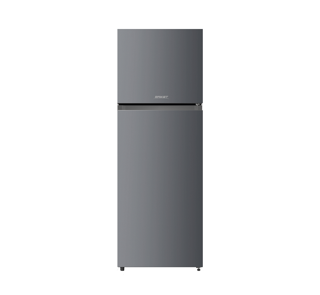 HELADERA CON FREEZER 325LTS GRIS KD325FWG BRIKET