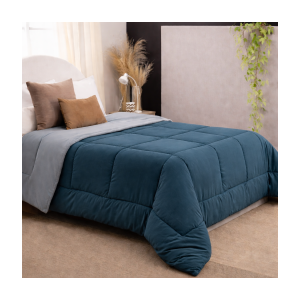 ACOLCHADO BITONO FULL PETROLEO CASABLANCA