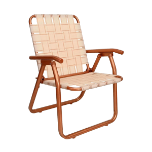 SILLON PLEGABLE ALUMINIO COBRE 80049 DESCANSAR