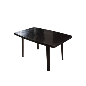 MESA PLASTICA RECTANGULAR NEGRA 137CM FLORENCIA WENCO