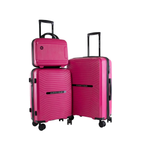 SET VALIJAS X2 + BEAUTY PINK ACVA05RS AGARRATE CATALINA