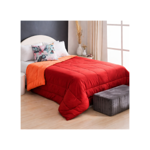 ACOLCHADO BITONO FULL ROJO CASABLANCA