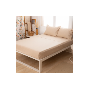 JUEGO SABANA PLATA PLUS FULL NATURAL CASABLANCA