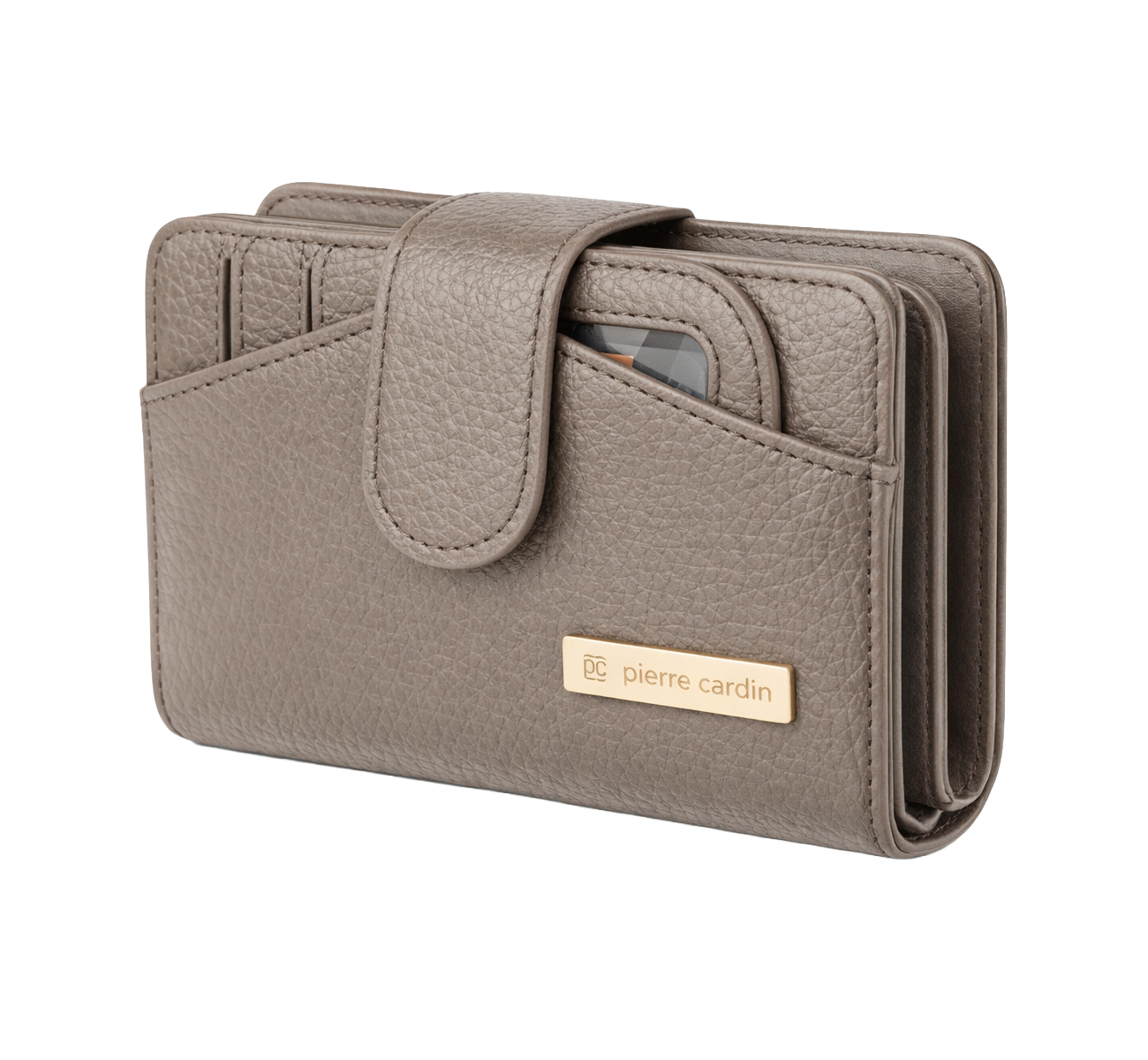 SET BILLETERA Y TARJETERO VISON PC723/727 PIERRE CARDIN